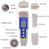 3/4 in 1 PH Meter TDS EC Temperature Test Tool With Backlight Digital Water Quality Monitor Tester for Aquarium Drinking Water