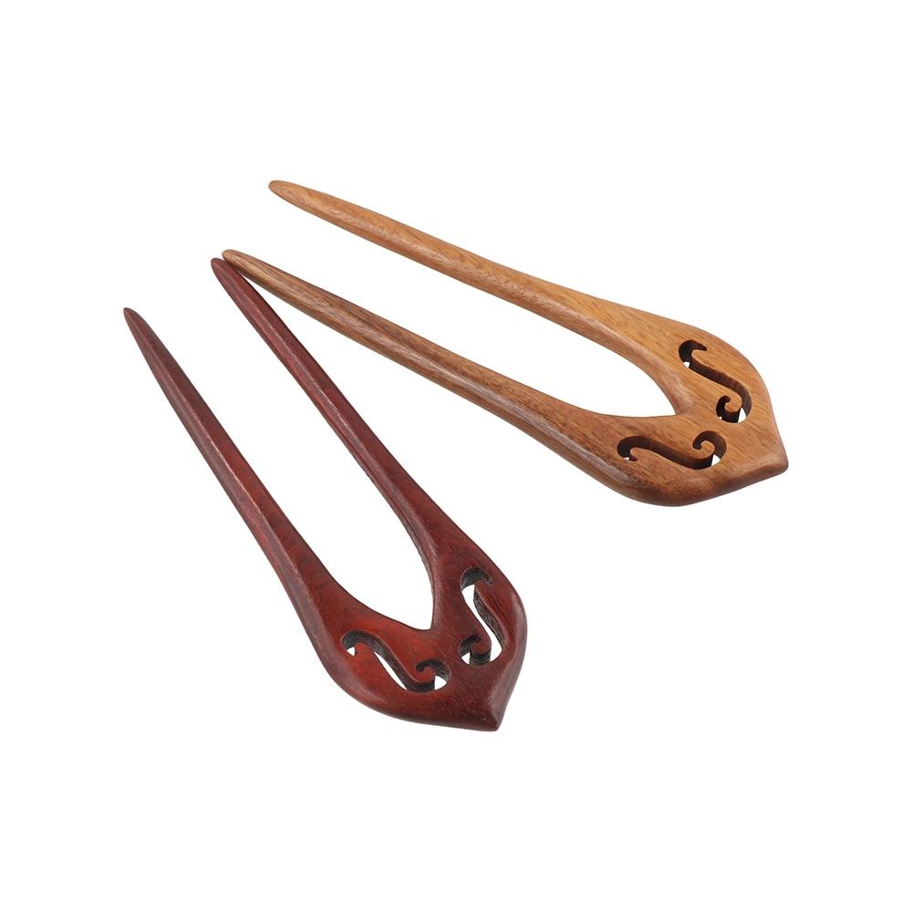 Girl Hair Accessories Chinese Style Headwear Wooden Hairpin U Shape Hairpin Hanfu Hair Sticks