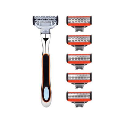 HUMAN Power Fresh hipoalerjenik 5 katlı 5'li tıraş bıçağı seti, Kore tıraş bıçağı