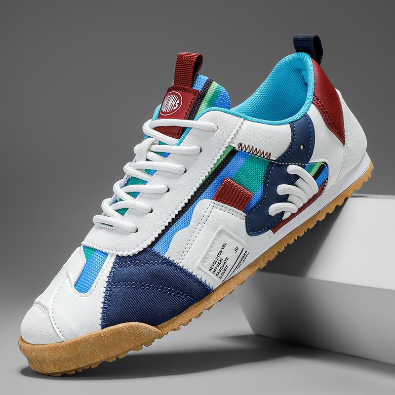 Men's shoes are breathable, fashionable, non-slip, versatile, lightweight and low-top trendy men's board shoes, new summer casual