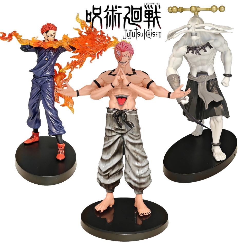 Φιγούρα Anime Jujutsu Kaisen 20cm Itadori Yuji/Ryomen Sukuna/Makora Μοντέλο Δράσης Άγαλμα PVC Διακοσμητικό Γραφείου Παιχνίδια Συλλογής Δώρο