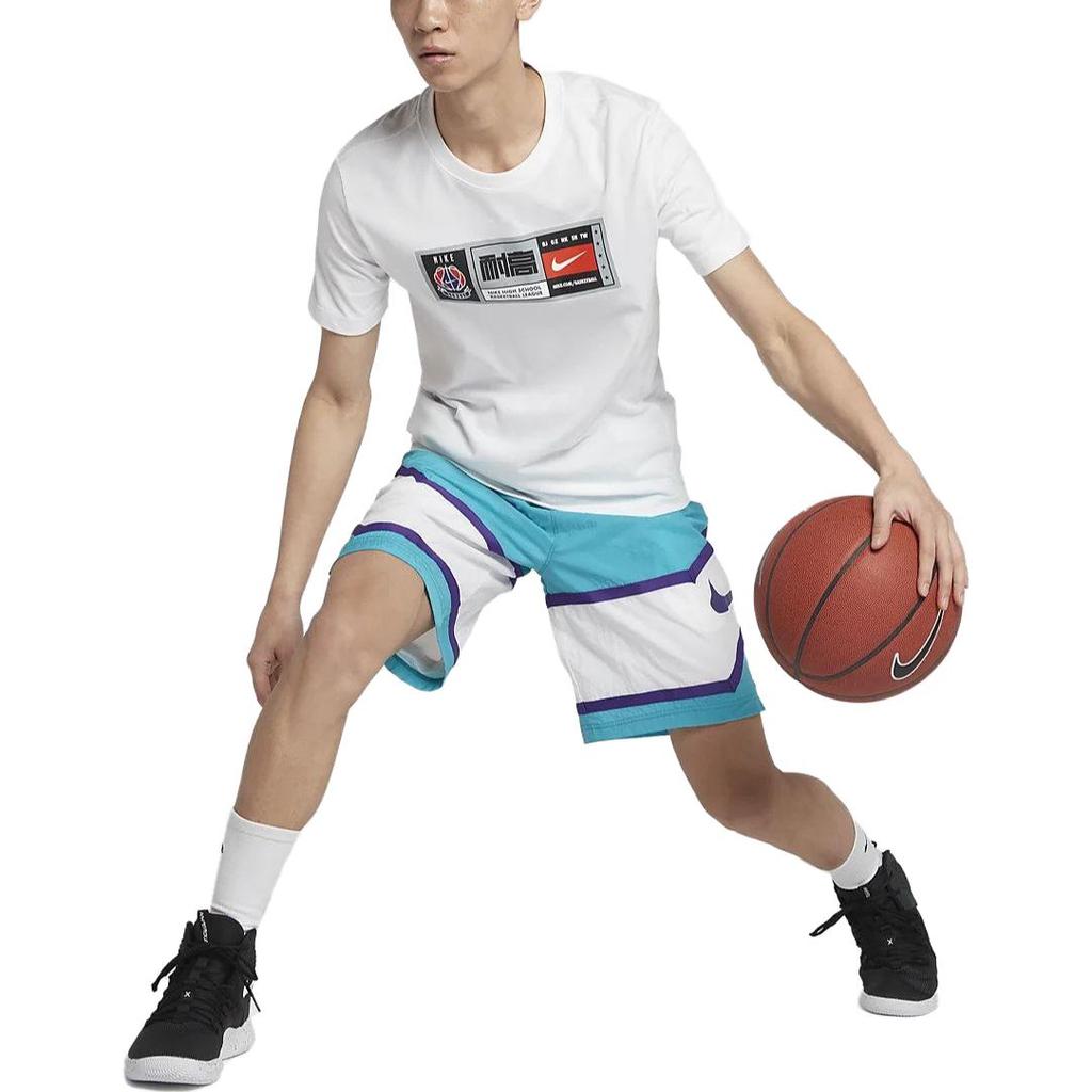 Nike T Shirts Men's White Crew Neck Moderate Straight Fit ci9847-100
