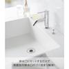 Yamazaki Tower Stainless Steel Washbasin Drain Garbage Net Holder, Silver, W6.4 x D6.4 x H1.6cm, Hair Catcher, Easy to Clean, Model 1681