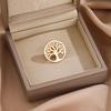Hollow Tree Brooch Pin for Women, Zinc Alloy Brooch Pin for Dress, Coat, Shawl, Gift for Mother, Wedding