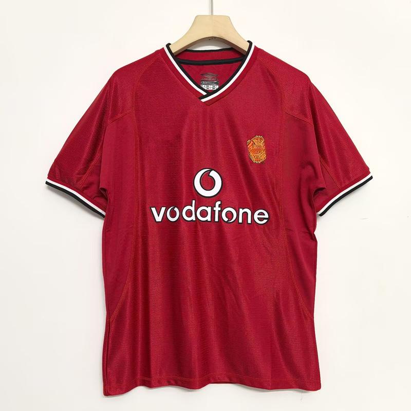 MU Red Magic Man L retro jersey C Ronaldo classic nostalgic replica football jersey Champions League Premier League game training jersey S