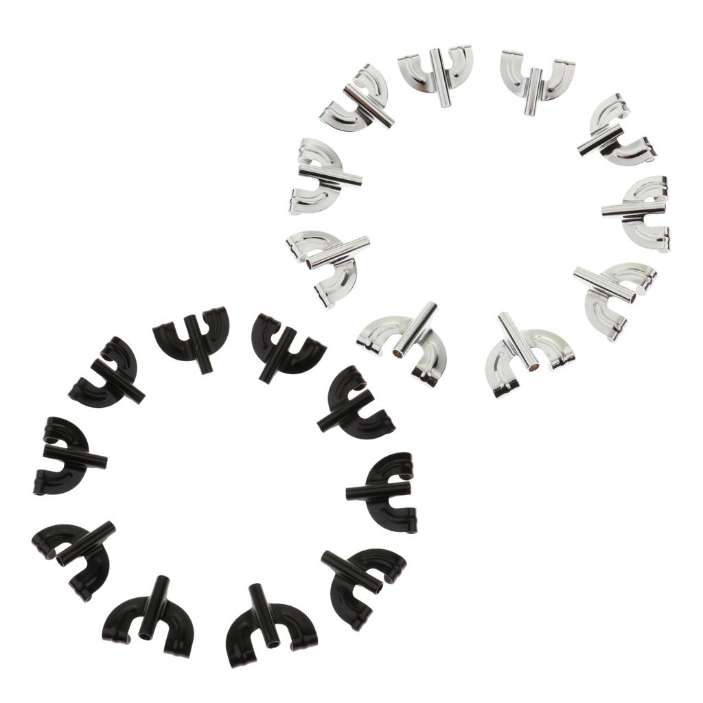 10x Metall Bass Drum Spannhaken für Bass Drum Teile Zubehör