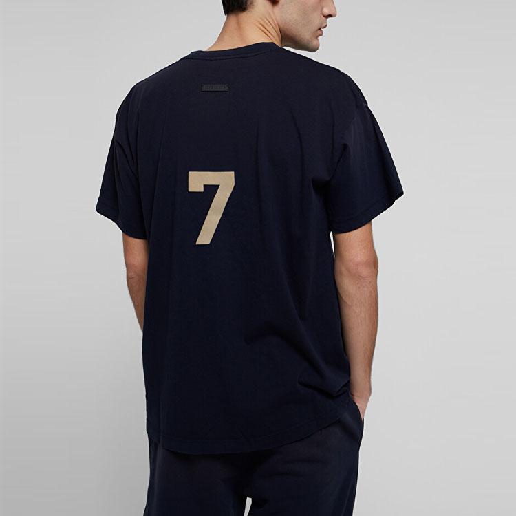Fear of God 7 Tee Vintage Navy Men Tops Blue FG50-069CTJ-416