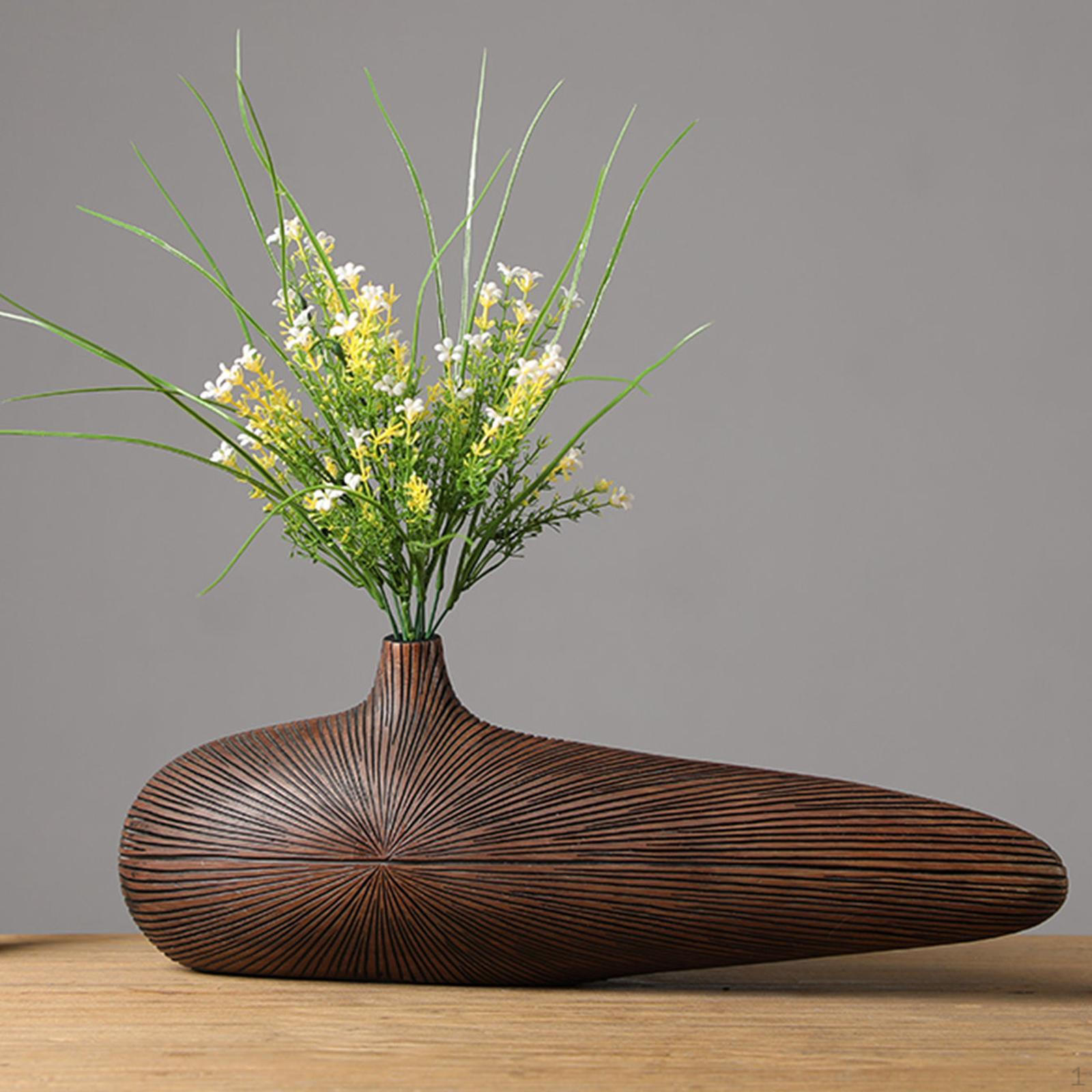 

Элегантная ваза из смолы для домашнего декора - центральный элемент цветочной композиции L Style B