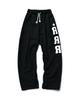 AMOU Rrr One Tuck Sweat Pants Balck