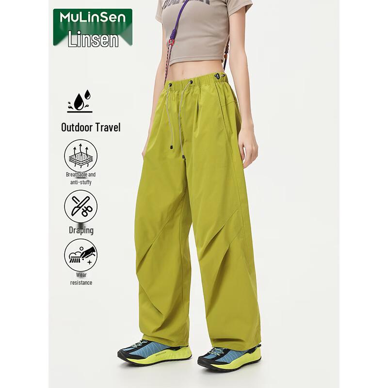 Mulinsen Women s Outdoor Loose Fit Cargo Hiking Pants L