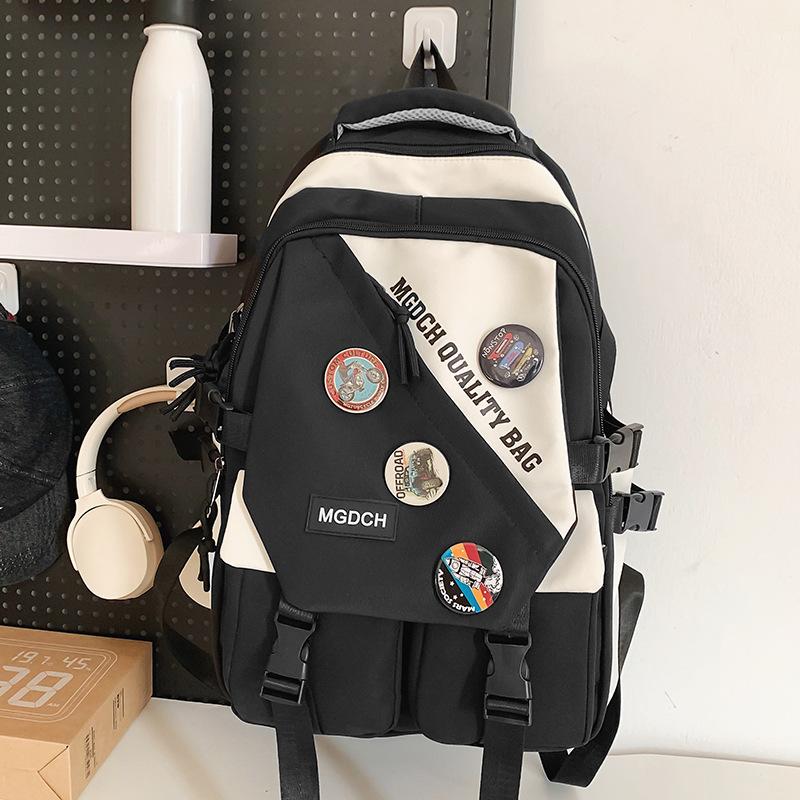 Schoolbags College Students Girls High School Students Burgundy Men Backpacks Junior High School Students Elementary School Students