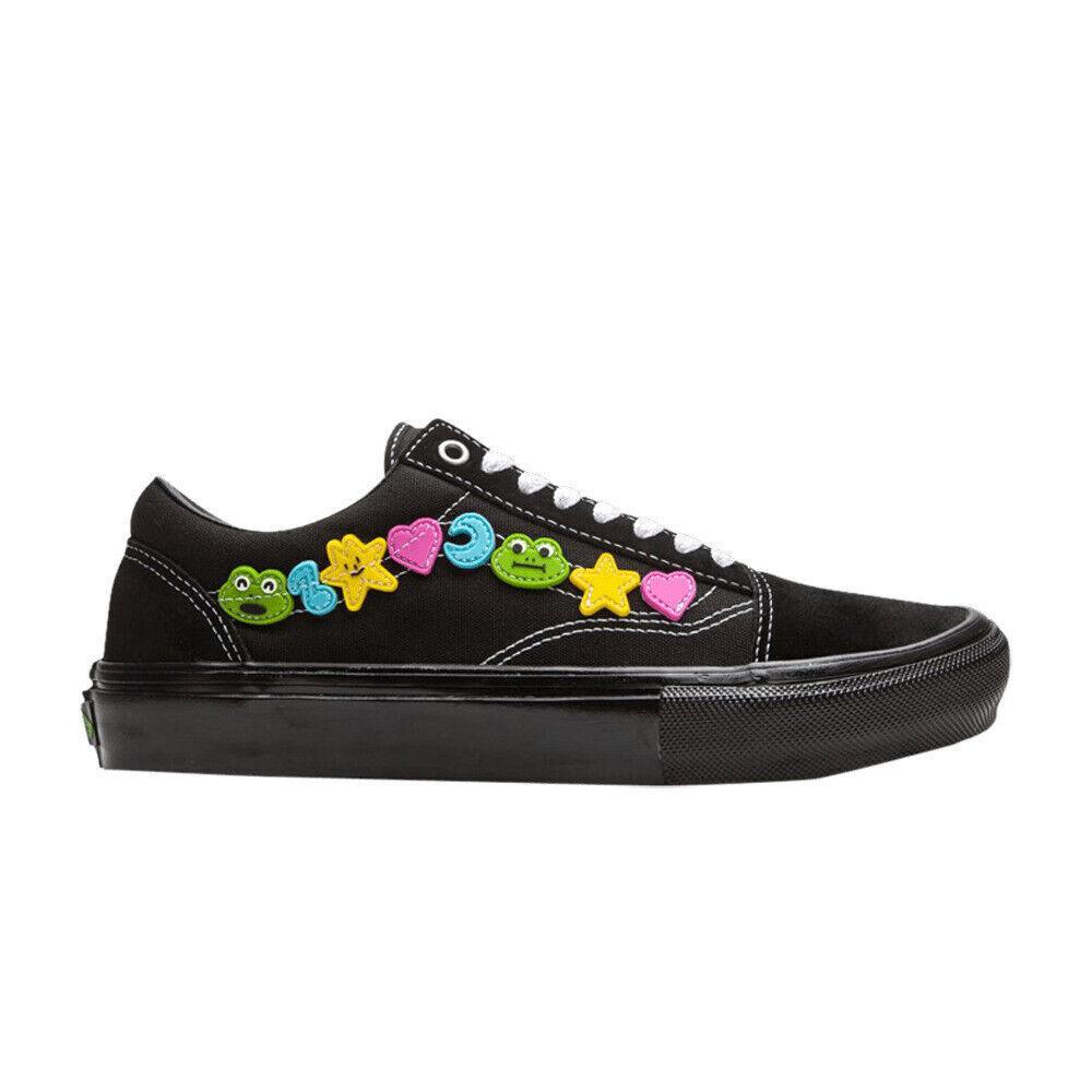 Vans Frog Skateboards x Skate Old Skool  Black  VN0A5HF33LT Men s Shoes 42