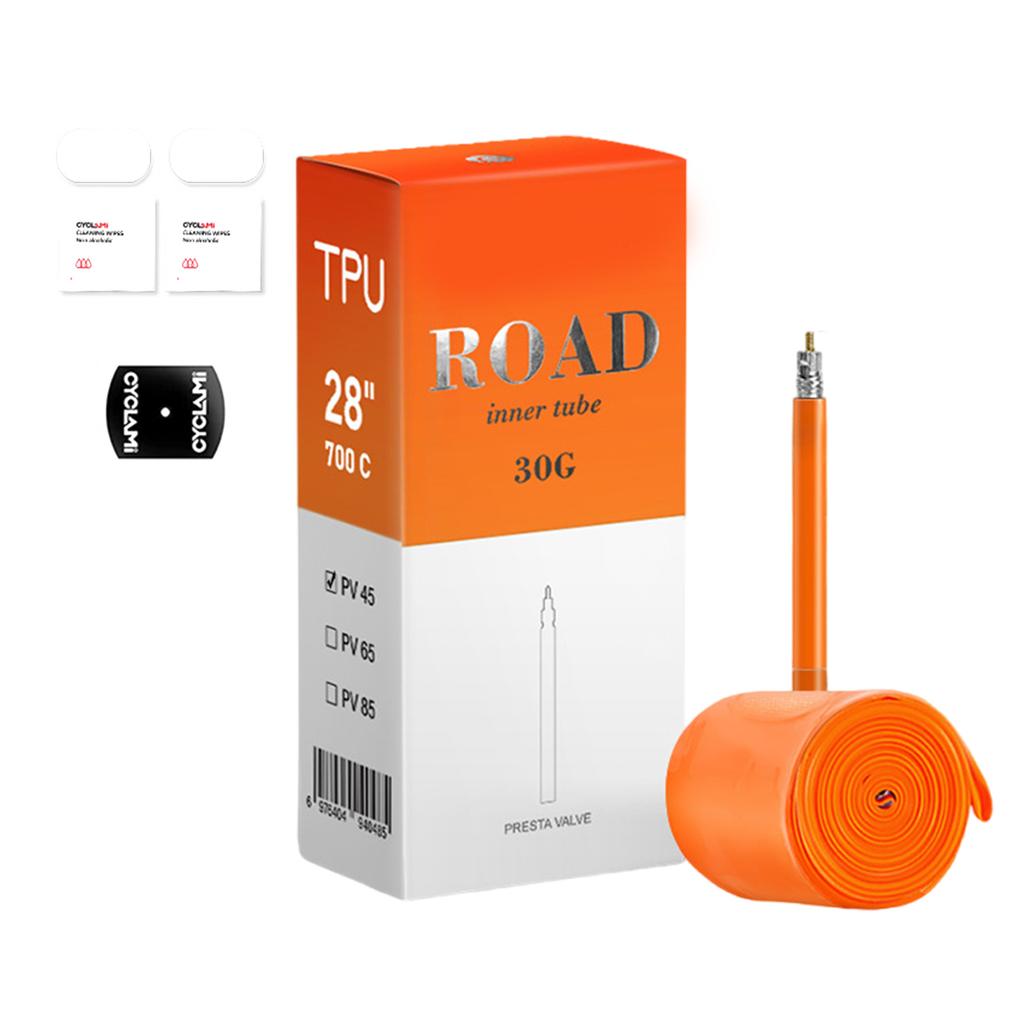 Efficient TPU Bike Tube Suit Long Distances Cycling Tube Versatiles Bike Tube for Smooth Cycling