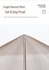 Diamond Mesh Magnetic Mosquito Door Curtain with Full-Frame Seal