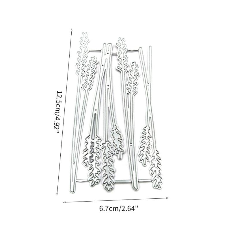 Carbon Steel DIY A Bouquet of Lavender Cutting Dies Embossing Stencils Template for Decorative Paper Card Photo Album