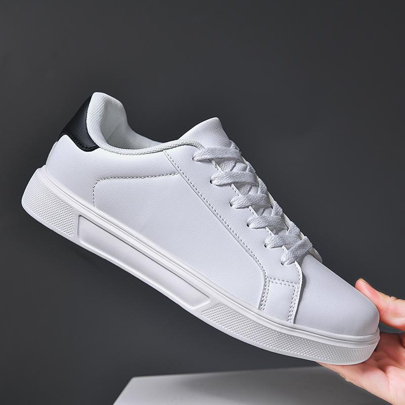 Dámské tenisky barevně ladící mělká ústa vulkanizované boty šněrovací pohodlné boty pro volný čas pro unisex