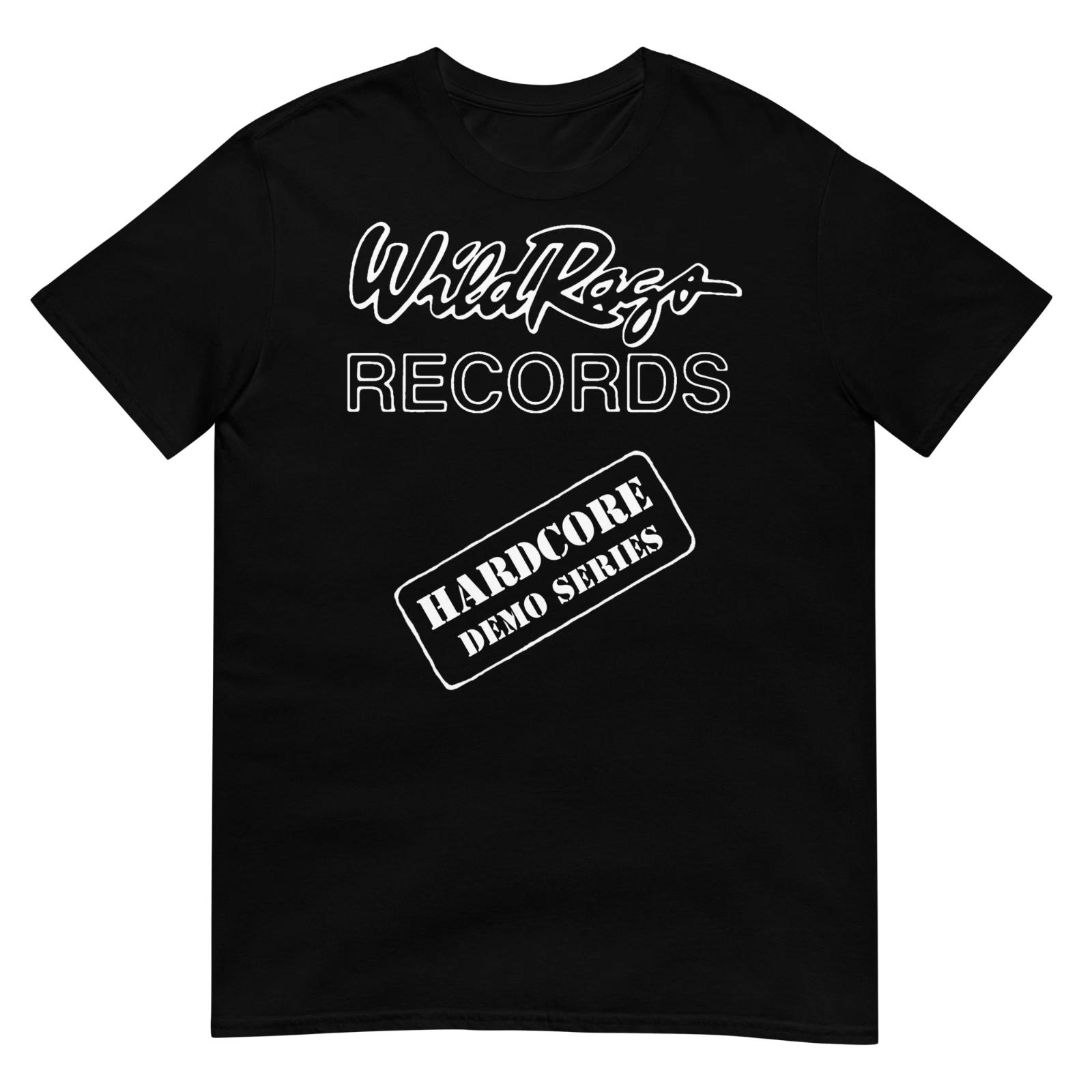WILD RAGS RECORDS Серия демо-записей хардкора (Односторонняя) ФУТБОЛКА S