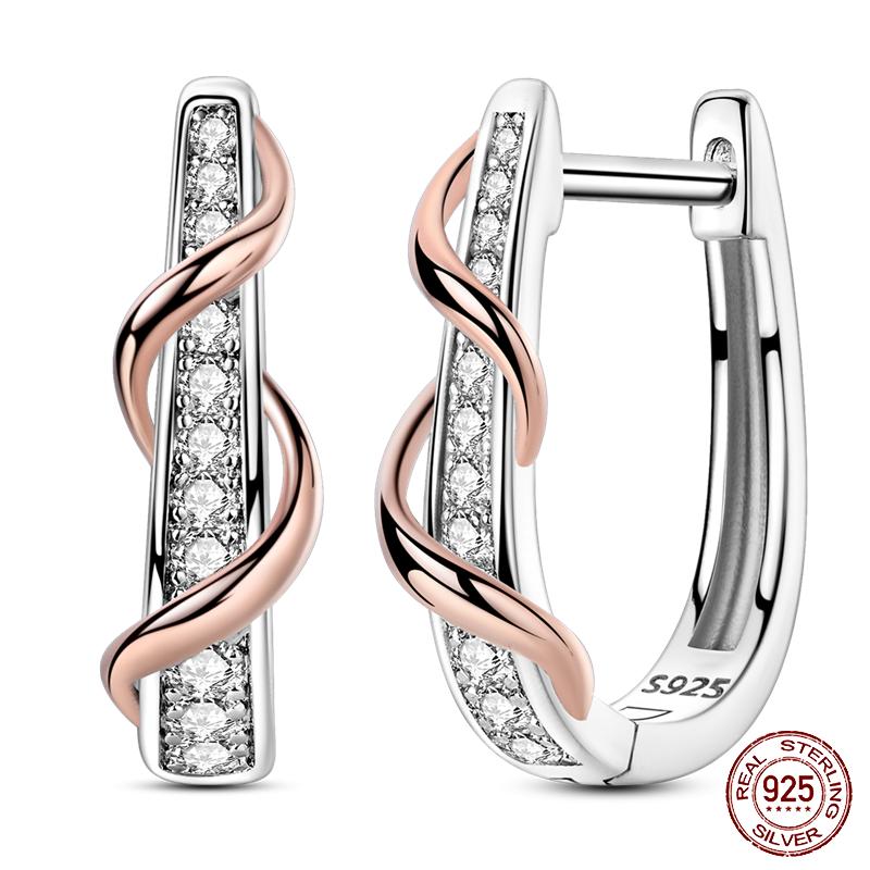 

New 925 Silver Fine Bee Butterfly Sunflower Skull Earrings Ladies Fashion Engagement Wedding Party Jewelry Gift