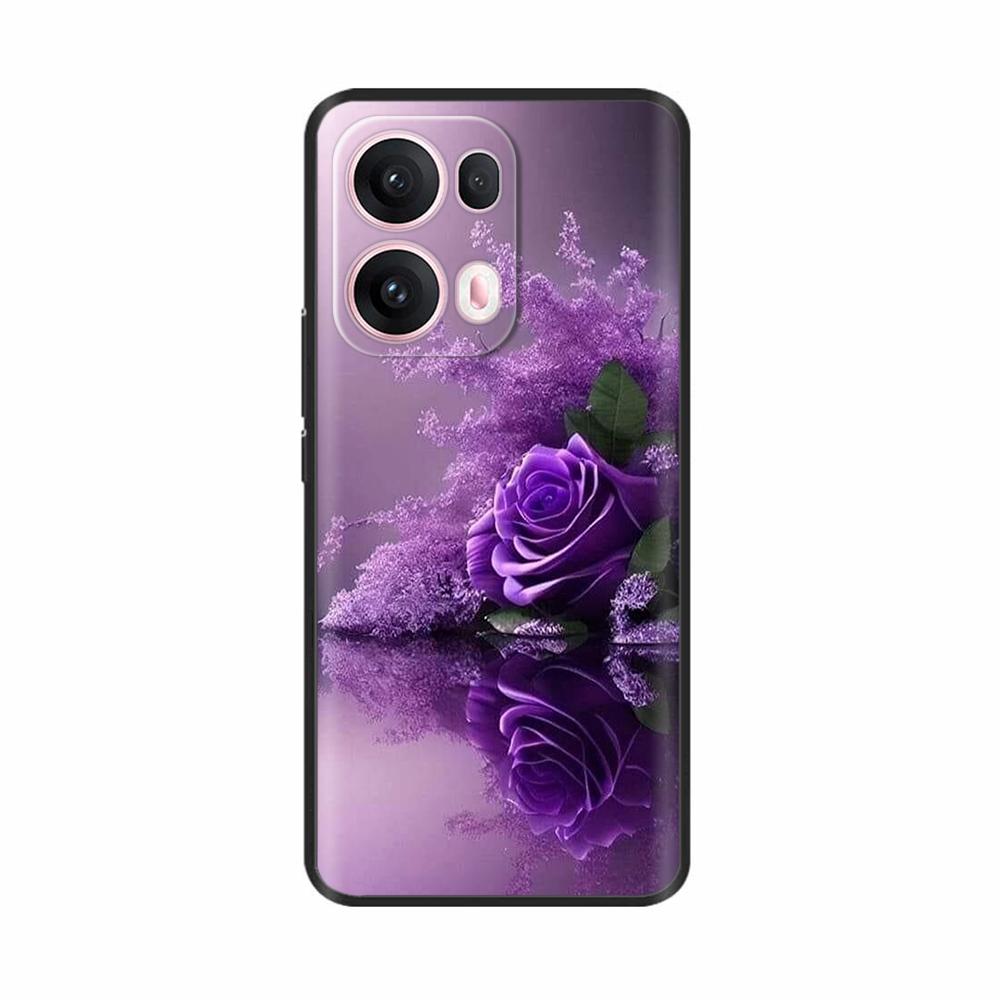 Silicone Case For OPPO Reno 13 Pro Cover CPH2697 PKK110 Cute Cartoon Painted Shockproof Fundas For OPPO Reno 13 5G Reno13 Covers