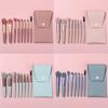 8Pcs Mini Portable Travel Soft Makeup Brushes Set Eye Shadow Foundation Powder Lip Concealer Blush Brush for Daily Beauty