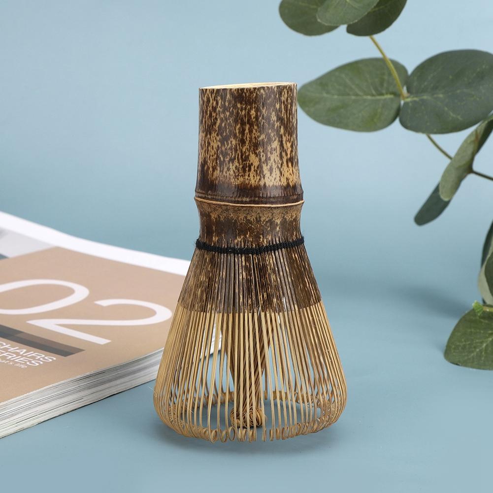 Bamboo Japanese Style Matcha Tea Whisk Brush Tea Accessories for Matcha Tea MakingBamboo 120 Prongs
