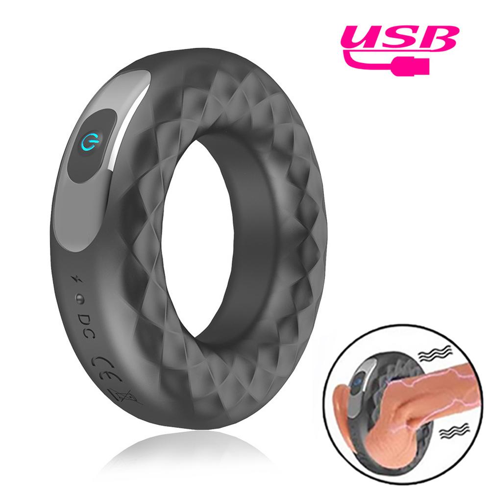 Sexy Spielzeug Cock Ring Vibrator Einstellbare Penis Ring Sex Werkzeug Für Männer Verzögerung Ejakulation Keuschheit Käfig Sex Spielzeug Für Erwachsene männer 18