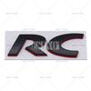 Car Styling RC CC 3D Metal Zinc Alloy Car Badge Body Fender Rear Trunk Adhesive Decal Emblem for Volkswagen VW Passat CC RC Zd4