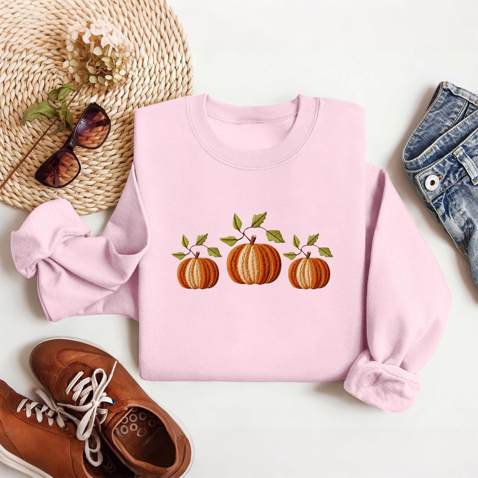 

Женские топы Женский свитшот с длинным рукавом Повседневный с круглым вырезом Свободного кроя Пуловер Флисовые топы S розовый