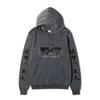 Anime Attack On Titan Levi Ackerman Hoodie, Double Sleeve Japanese Text Print Pullover Sweatshirt Long Sleeve Streetwear for Men Women