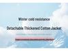 Men's Winter Thickened Velvet Camouflage Jacket - Warm, Wear-Resistant, Cold-Protective Labor Coat for Northeast Conditions.