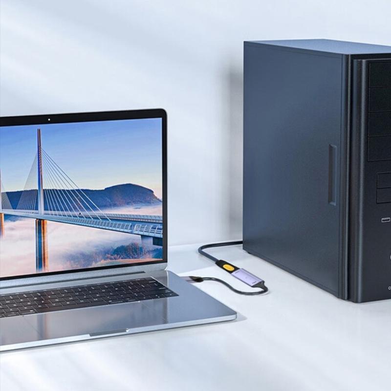 4K Video Capture Card USB+Type C to HDTV Video Grabbers Recorder for Game Camcorder Camera Recording Live Streaming