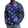 Men's Long Sleeve Shirt Loose Fit Casual Versatile Halloween Top