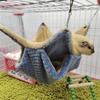 Hammock Birds Plush Hanging House Small Animals Squirrel Double Layer Hammock Beds Parrot Nest Squirrel Warm House