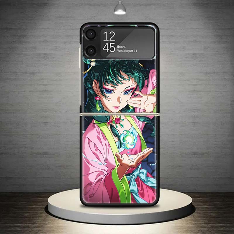 

A-Apothecary D-Diaries Чехол для телефона Маомао для Samsung Galaxy Z Flip 7 6 5 4 3 5G Ударопрочный чехол Z Flip7 Flip6 ZFlip5 Flip3 Flip Samsung Z Flip 7