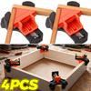 4/2/1pcs 90 Degree Angle Clamps Woodworking Corner Clamp Right Angle Holder With Adjustable Tools For Wood Project Picture Frames
