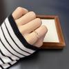 Dames Ring met Luxe Hoefijzer Gesp: Elegant U-vormig Ontwerp, Veelzijdig en Stijlvol voor Elke Gelegenheid