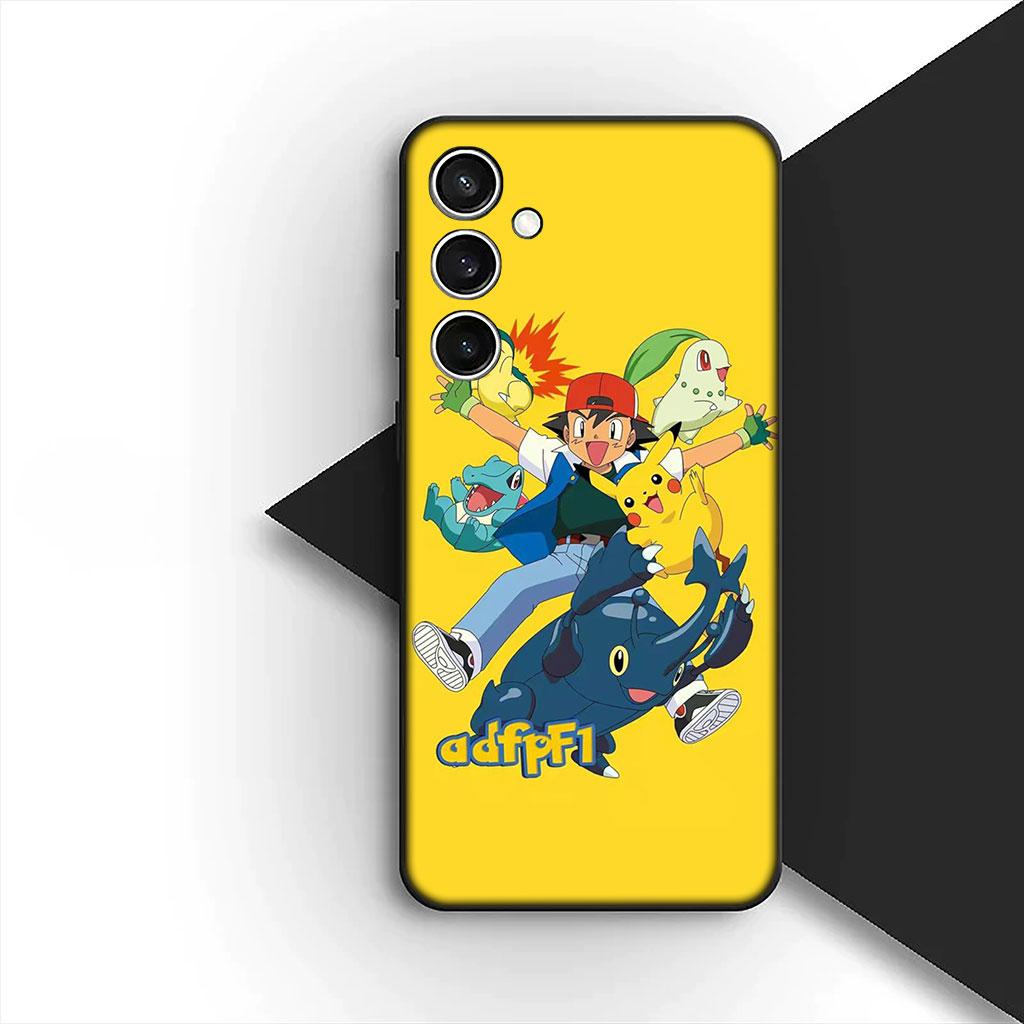 Phone Cover for Motorola Moto G22 G23 G32 G53 G60 G72 G64 G20 G8 G9 Plus Power E13 E20 E32 Case Gengar P-Pokemons GO P-Pikachus
