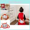 Whimsical Plush Red Youth Bag For Boys And Girls Perfect For Everyday Wear
