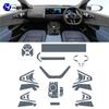 For BMW X3 G45 2024-2025 Car Interior Center Console Protective Sticker Interior Decorative Strip TPU Protective Sticker Refit