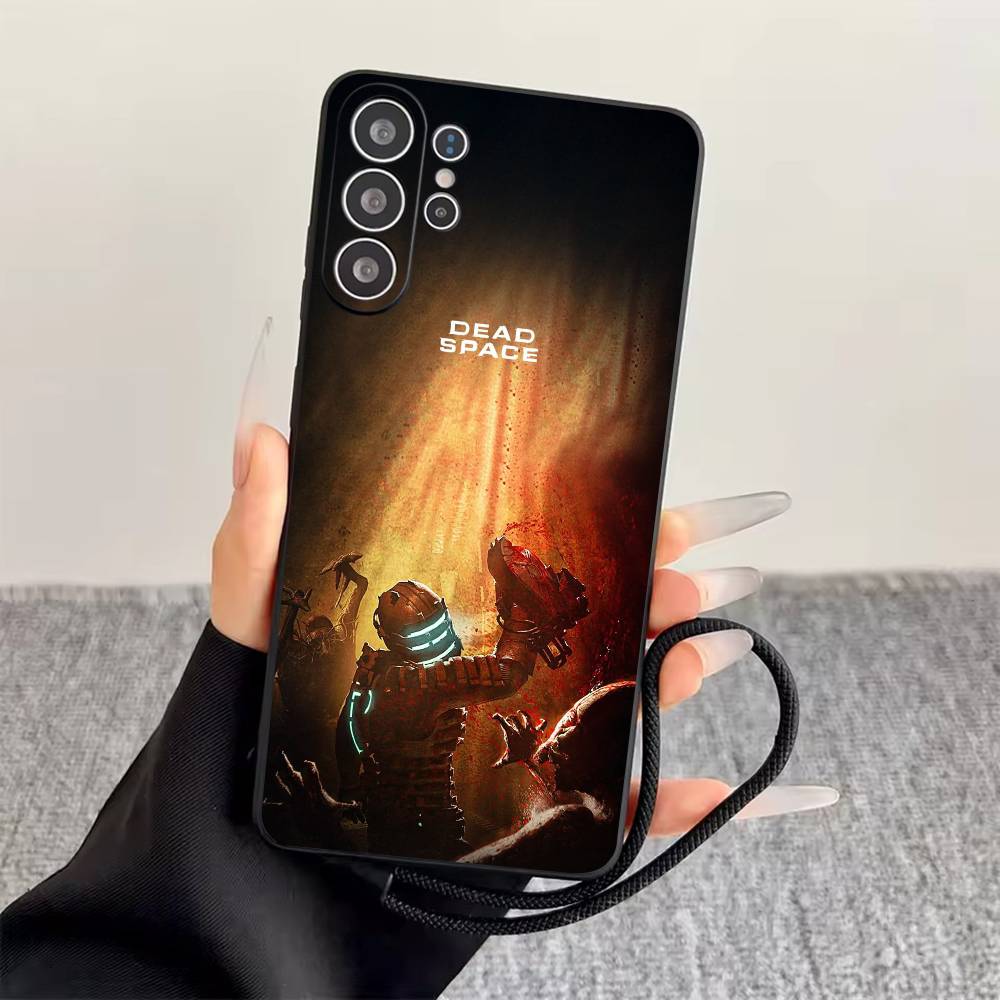 

DEAD SPACE Phone Case Black Silicone Soft For Samsung S25,S24,S21,S22,S23,S30,Ultra,S20,Plus,Fe,Lite Samsung S26