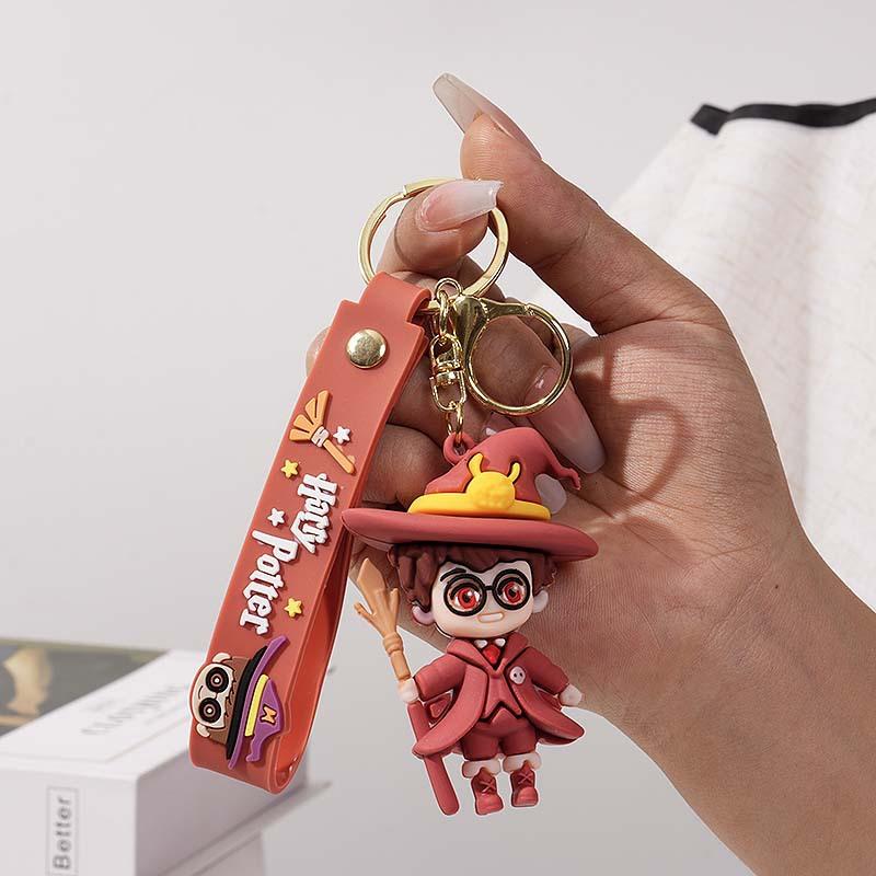Cartoon Harry Potter Keychain Magic Book Academy Doll Pendant Men's And Women's Backpack Pendant Gift