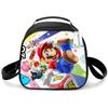 Mario Schultasche Cartoon Brotdose Tragetasche Outdoor Picknick Umhängetasche Großer Isolierter Essensbehälter