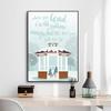 Moderner „Where You Lead“-Klassiker aus den USA. Drama Gilmore Girls Leinwandgemälde, Druck, Poster, Wandkunst, Bild, Show, Fan-Geschenk, Heimdekoration