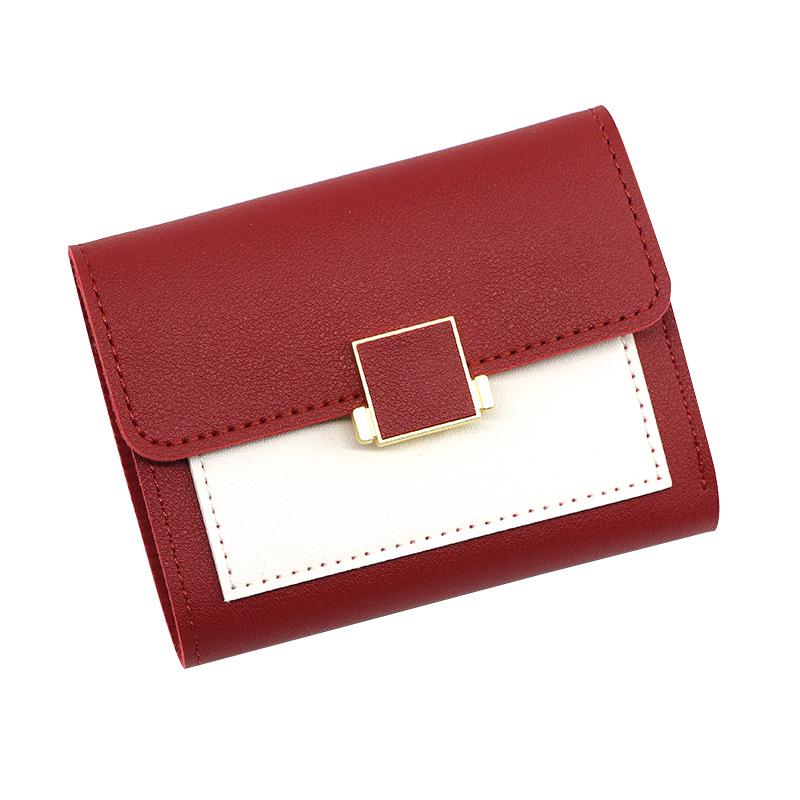 Women's Tri-fold Clutch Wallet with Card Holder and Coin Purse