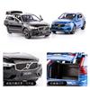 1:32 VOLVOS XC60 XC90 SUV Off-road Diecast Alloy Car Model Toy Cars Sound Light Pull Back Car Vehicle Children Toy Collection