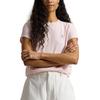 Polo Ralph Lauren Maglietta a maniche corte girocollo in cotone tinta unita Classica Donna tops 211B14605-014