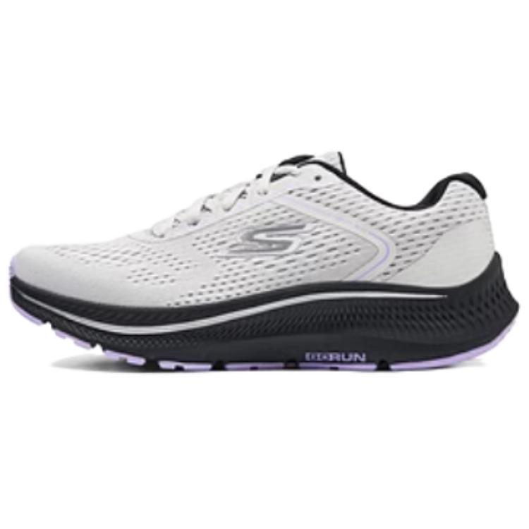 Skechers Go Run Consistent 2.0 Trendy Durable Low-Top Running Shoes Women sneaker Black Gray 128607-LGBK 35