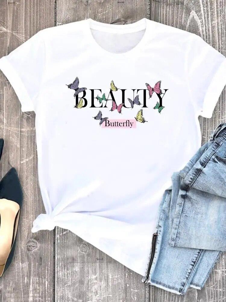 Женская рубашка с акварельным принтом «Любовное сердце» — фото 12