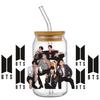 Popular Korean Oppa Groups Easy Peel Waterproof Party Diy Decals 3D Transfers Uvdtf Tumbler Stickers 16Oz Uv Dtf Cup Wraps