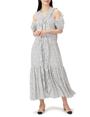 Rüschen Überkleid SWFO221151 WHT 0 [Sneider] Damen